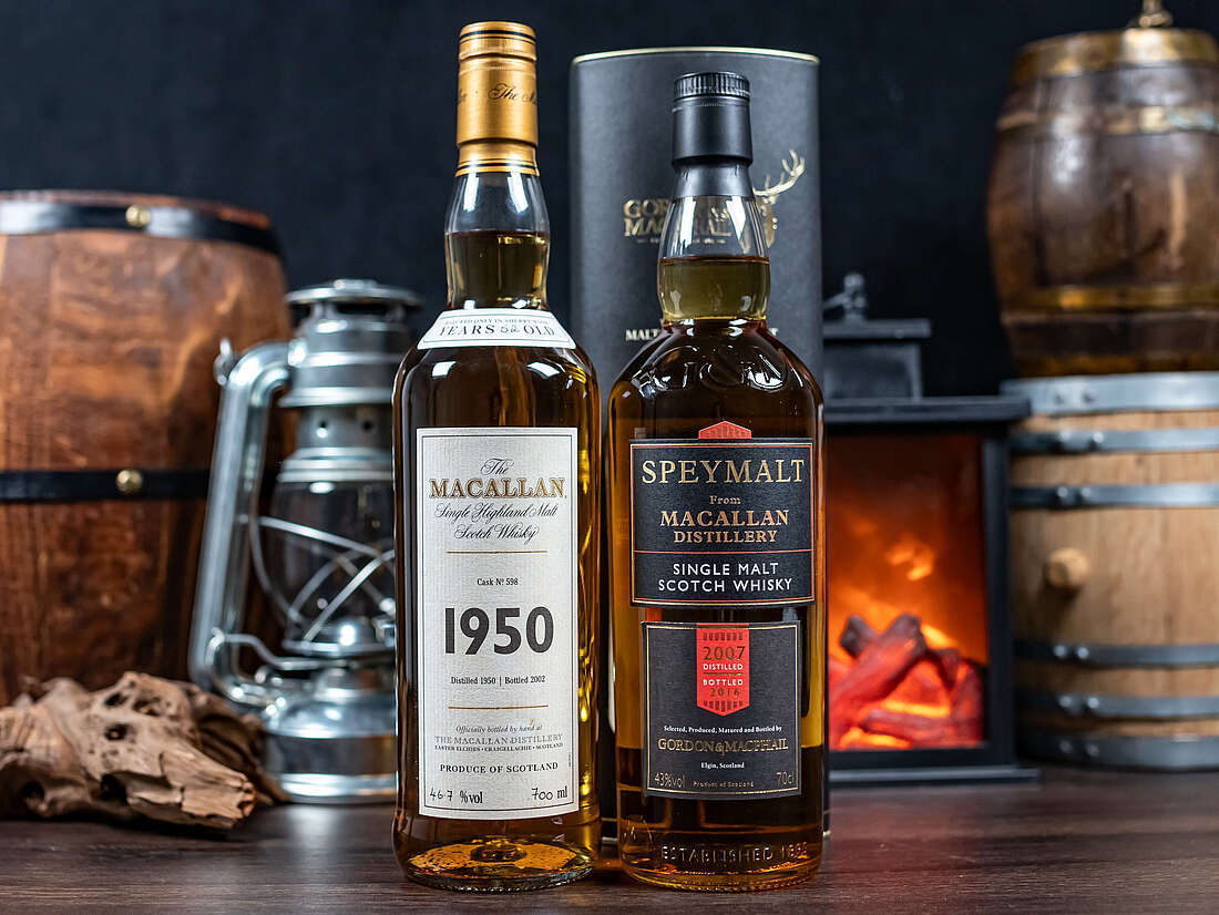 Macallan from 1950 and 2007