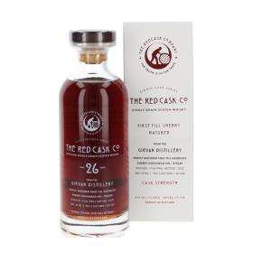 Girvan First Fill Oloroso Sherry - Red Cask Company (B-Ware) 26Y-1996/2022