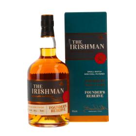 The Irishman Founder's Reserve Caribbean Cask with damaged outer packaging 