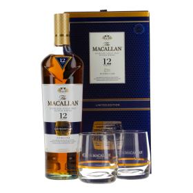 Macallan Double Cask with 2 glasses 12 Years